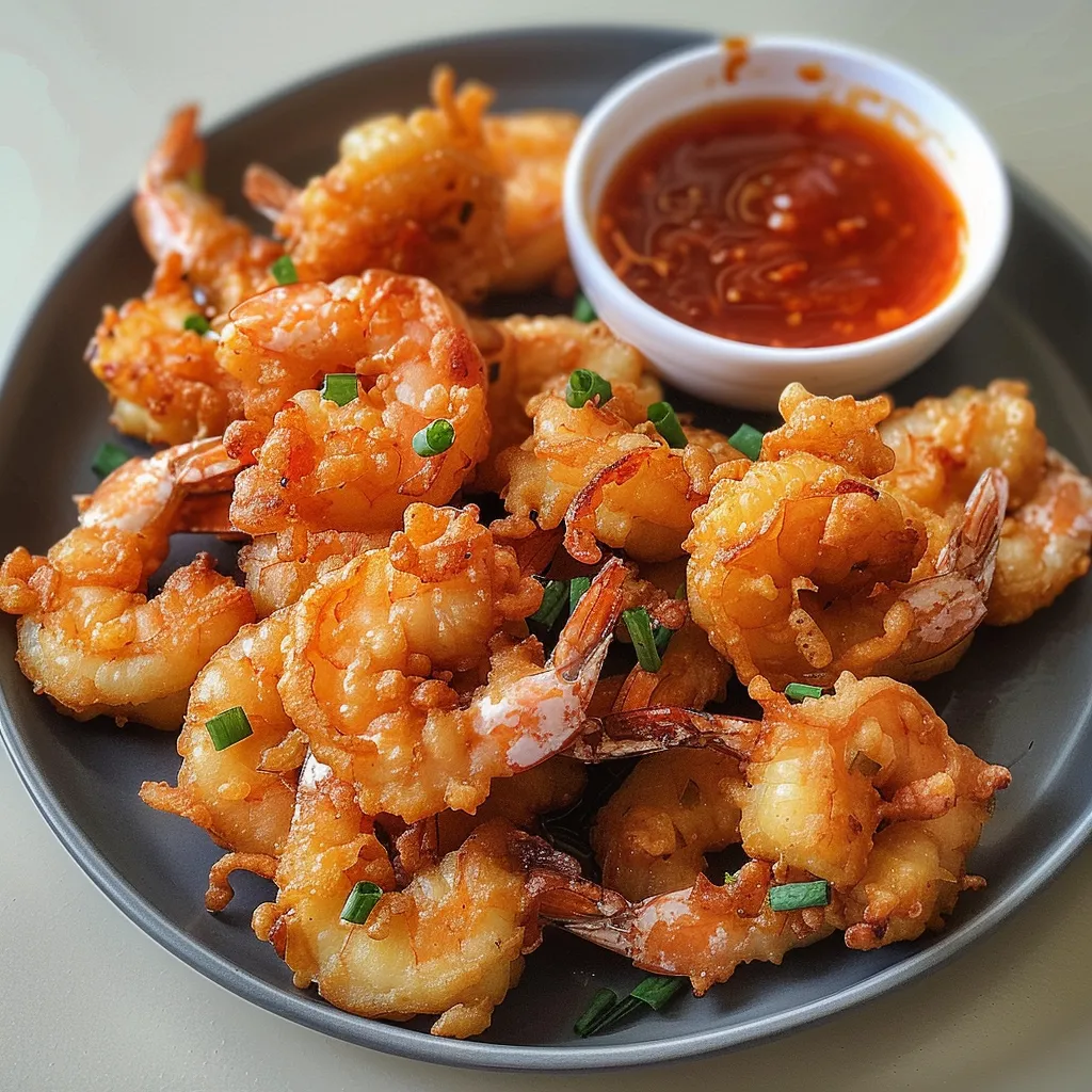 Préparez de délicieux beignets de crevettes croustillants