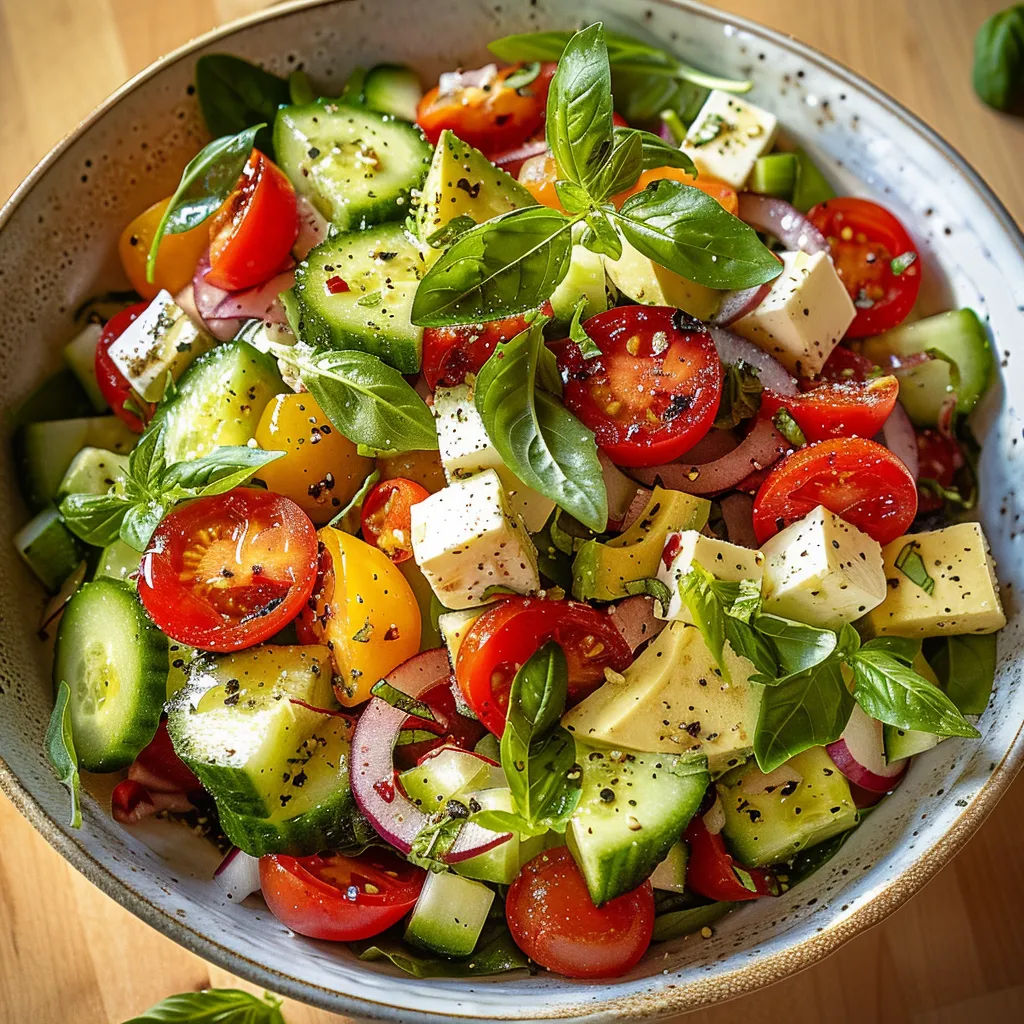 Fraîche salade estivale
