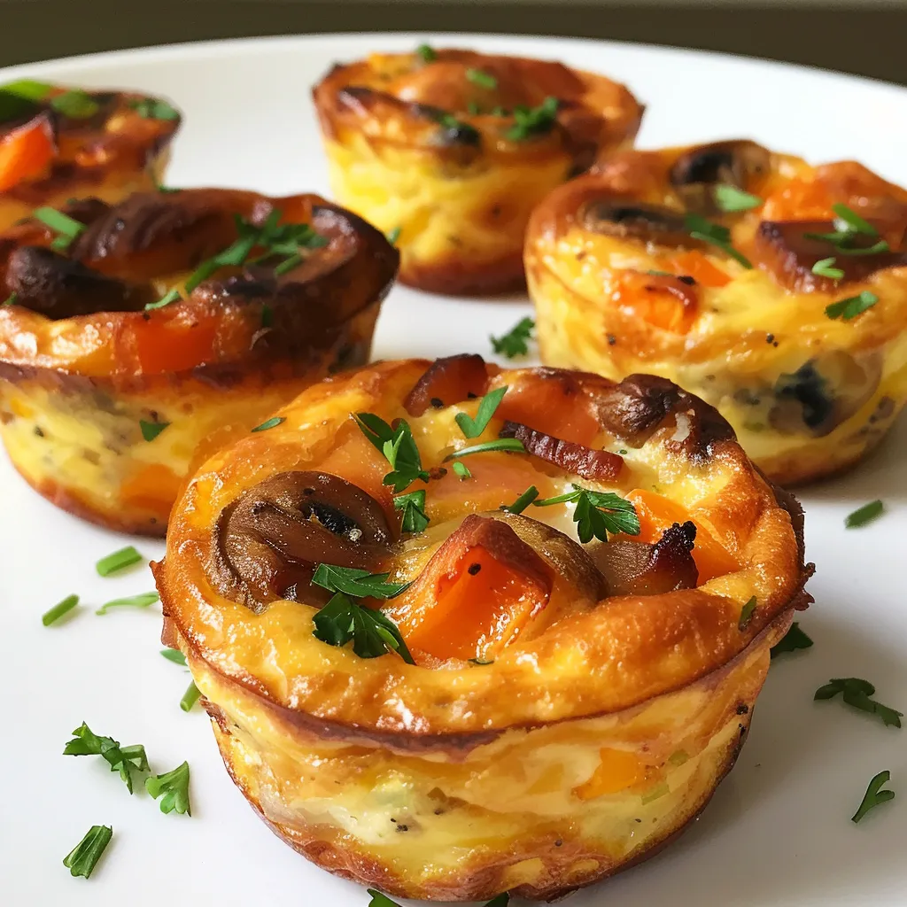 Mini quiches sans pâte délicieuses
