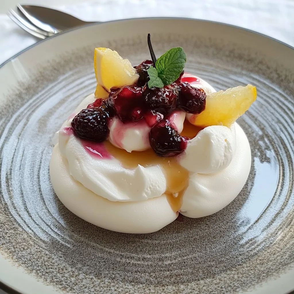 Meringue à la crème