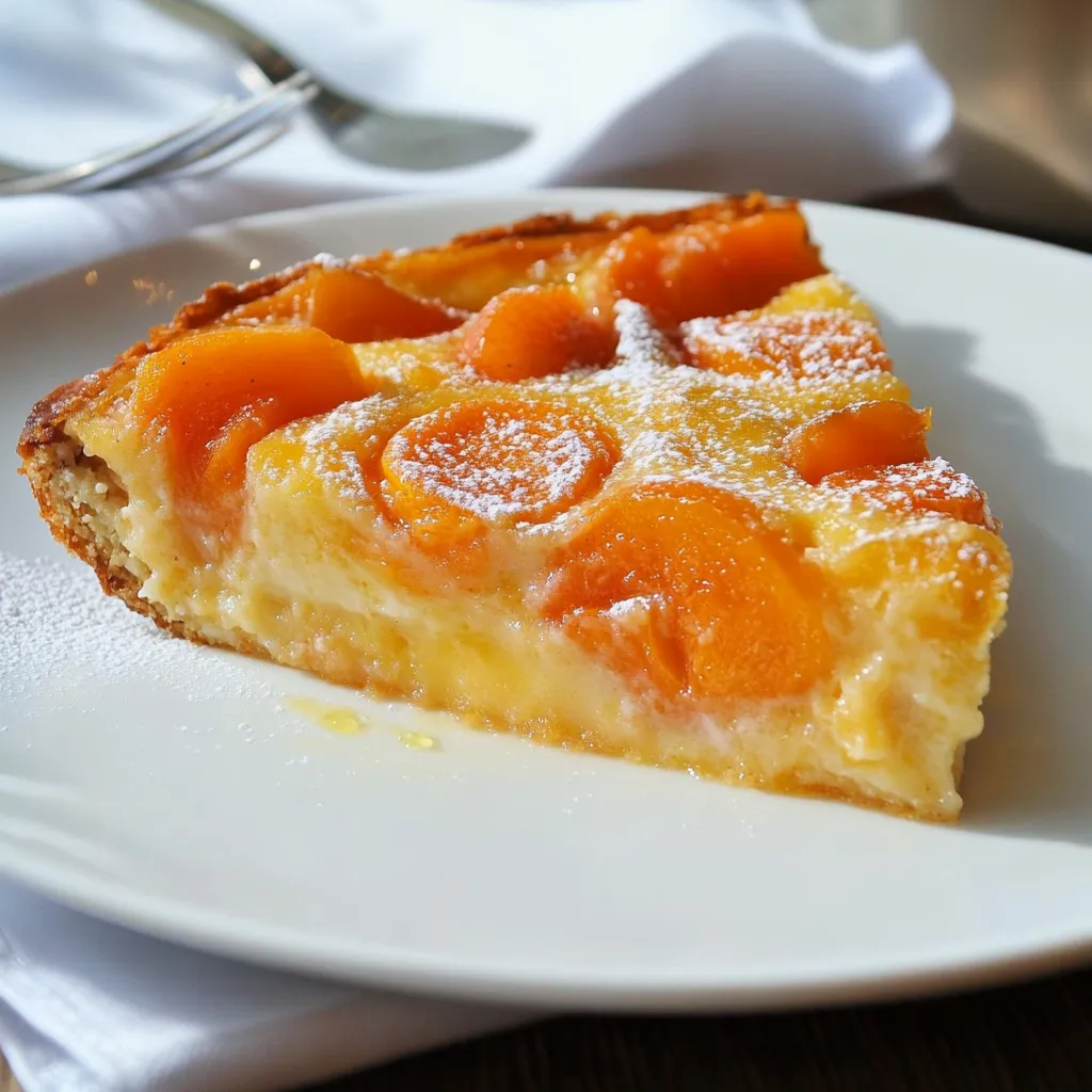 Clafoutis aux abricots