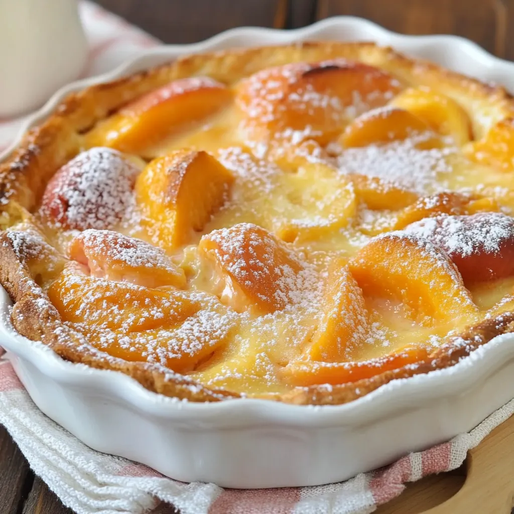 Clafoutis aux abricots
