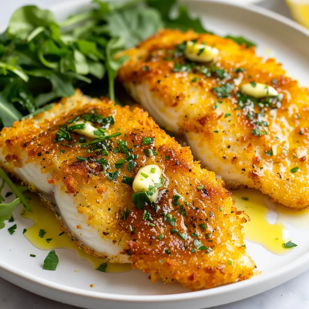 Filets croustillants poisson