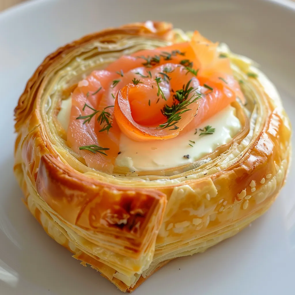 Préparez de délicieux roulés au saumon fumé et fromage frais