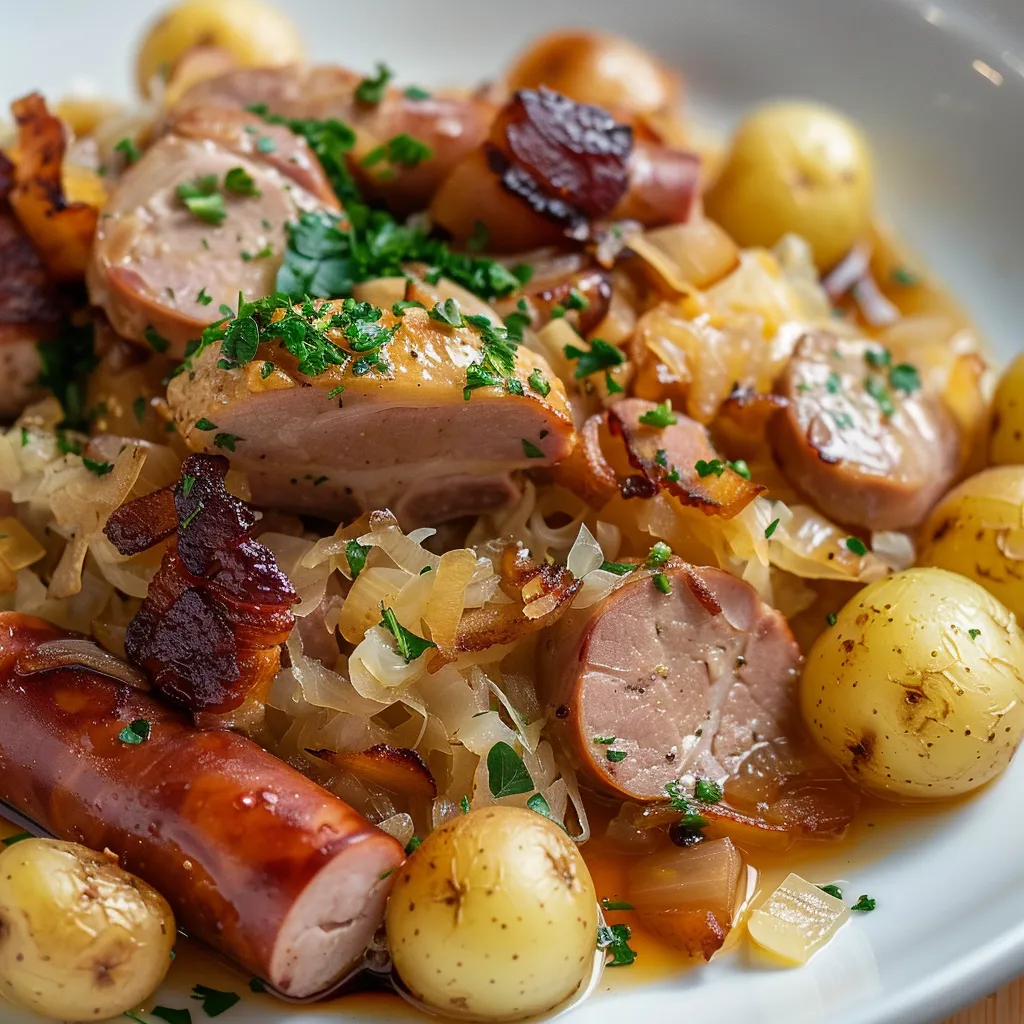 Choucroute garnie d'Alsace