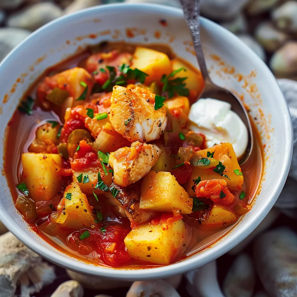 Merlu aux pommes fondantes