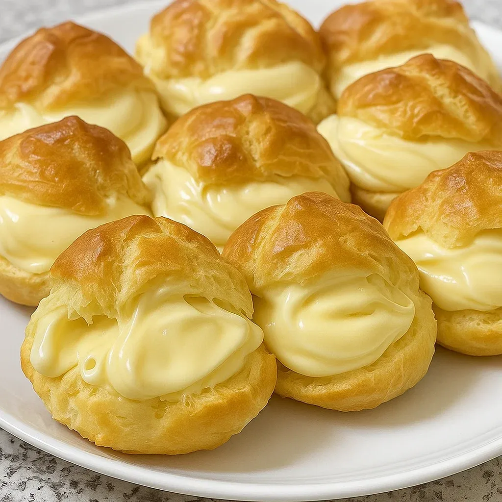 Choux à la crème pâtissière