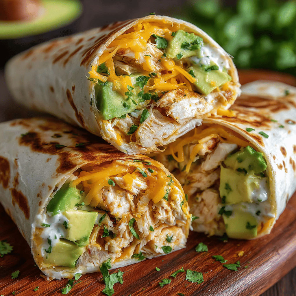 Une poignée de guacamole et de fromage râpé sont ajoutés à une tortilla pour créer un sandwich délicieux.