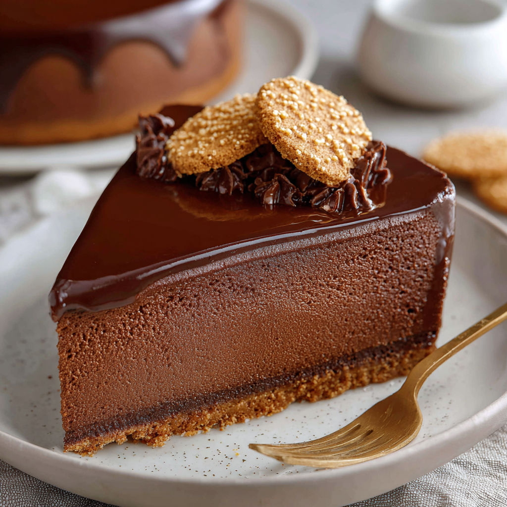 Une recette de chocolat avec des noix de cacao et des croutons de chocolat sur un plateau.