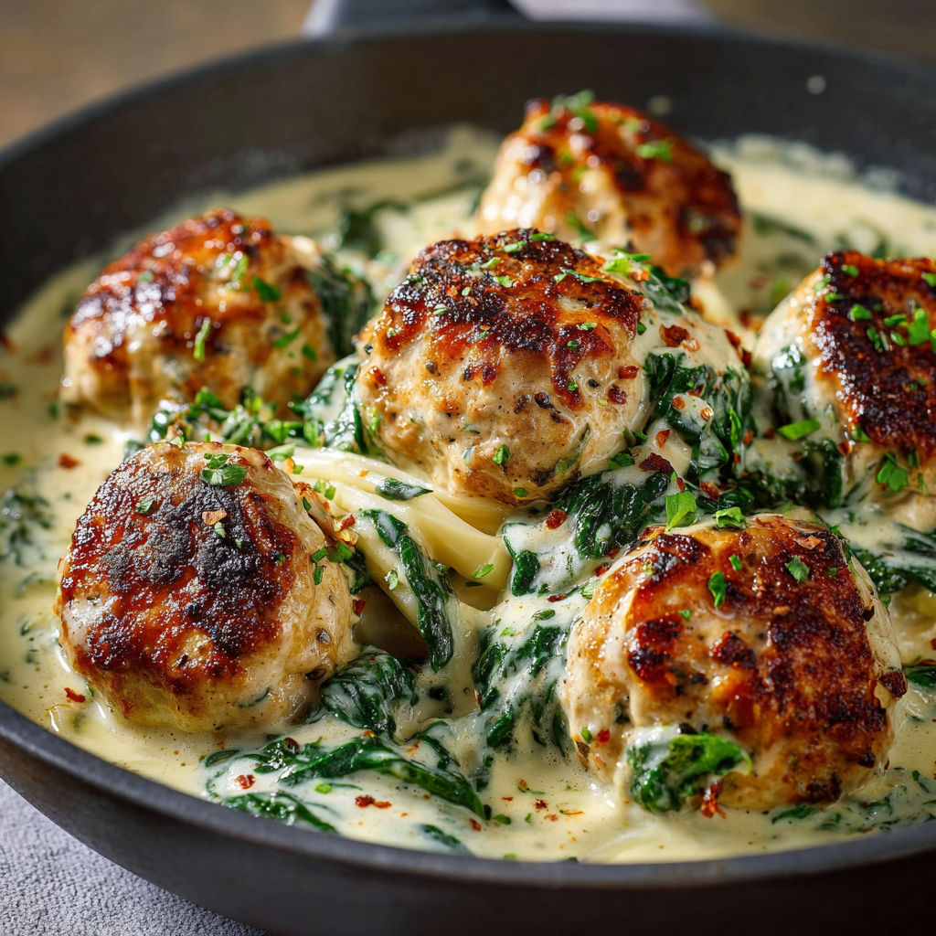 Une recette de chicken en sauce verte, avec des légumes verts et des herbes, est servie dans un bol en fonte.