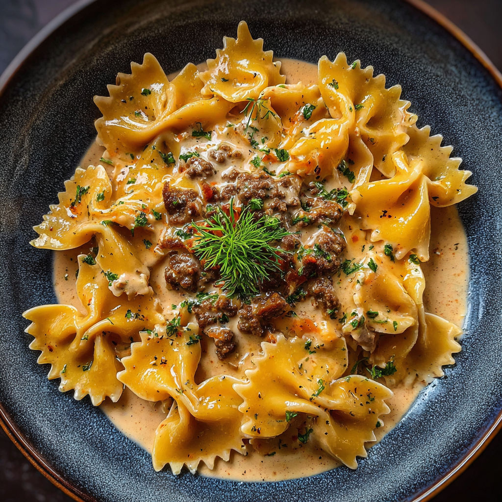 Une recette de macaroni au sauce tomate et aux légumes.