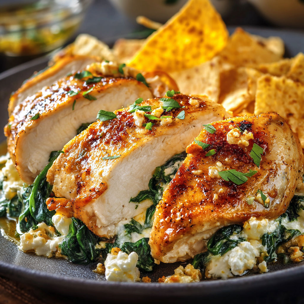 Une recette de poulet grillé avec des légumes verts et des tortillas de maïs.