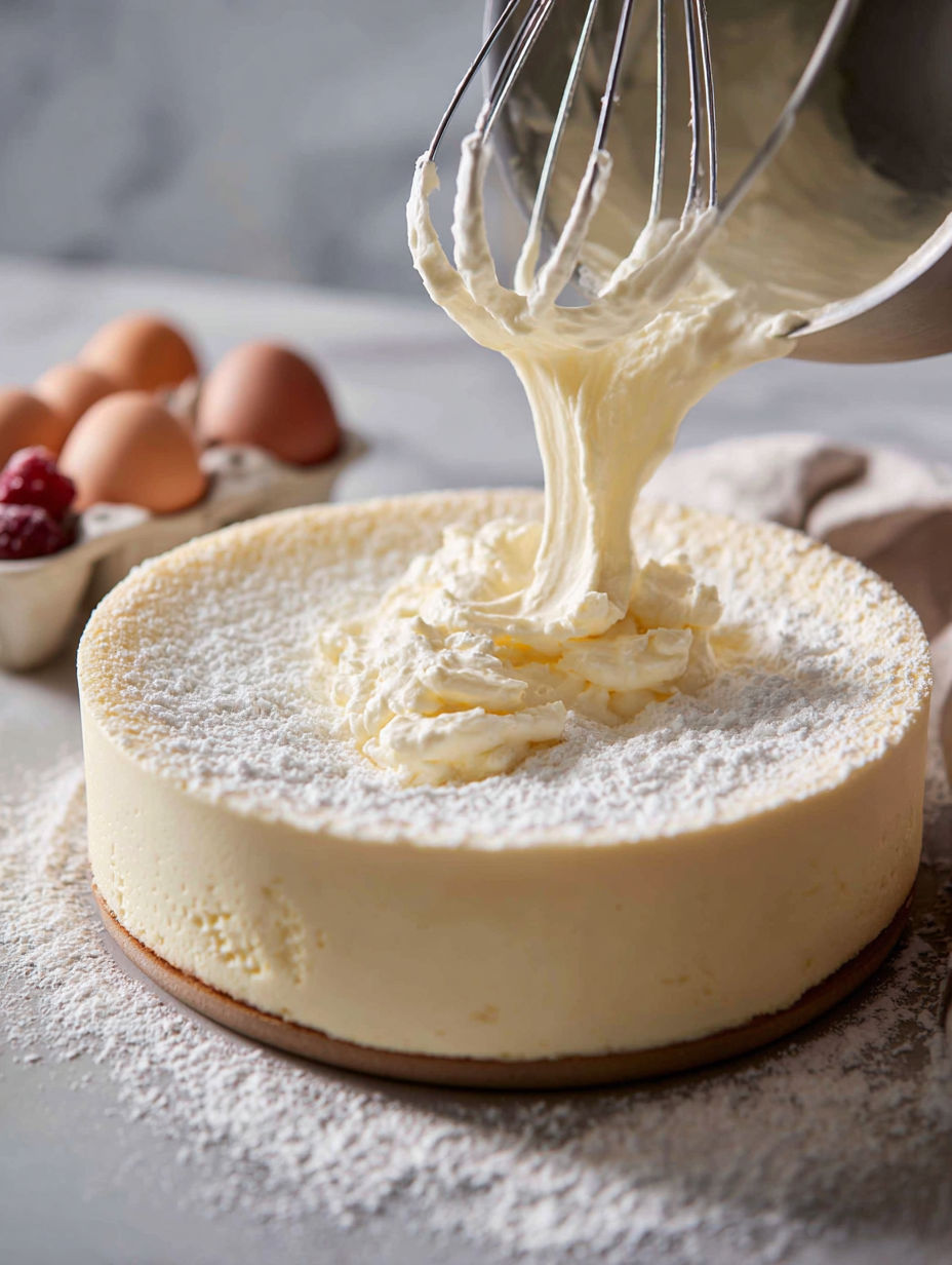 Un gâteau de fromage est dégusté avec une fourchette.