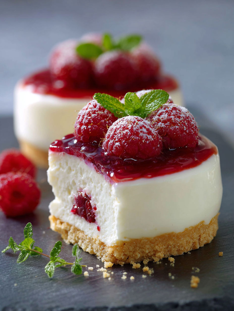 Une tarte aux fraises et au chocolat sur une plaque de granit.