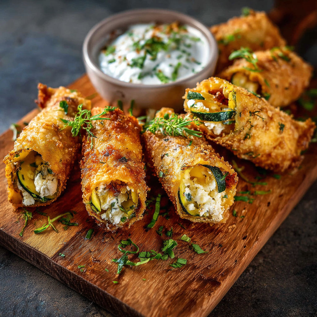 Une recette de brochettes de courgette et de fromage.