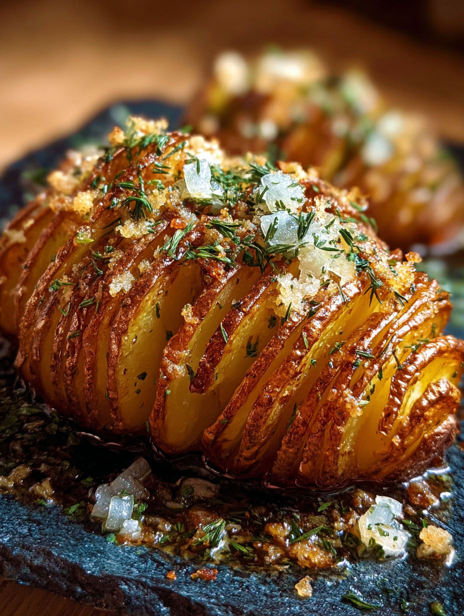 Une poire rôtie avec des herbes et des épices, prête à être cuite.