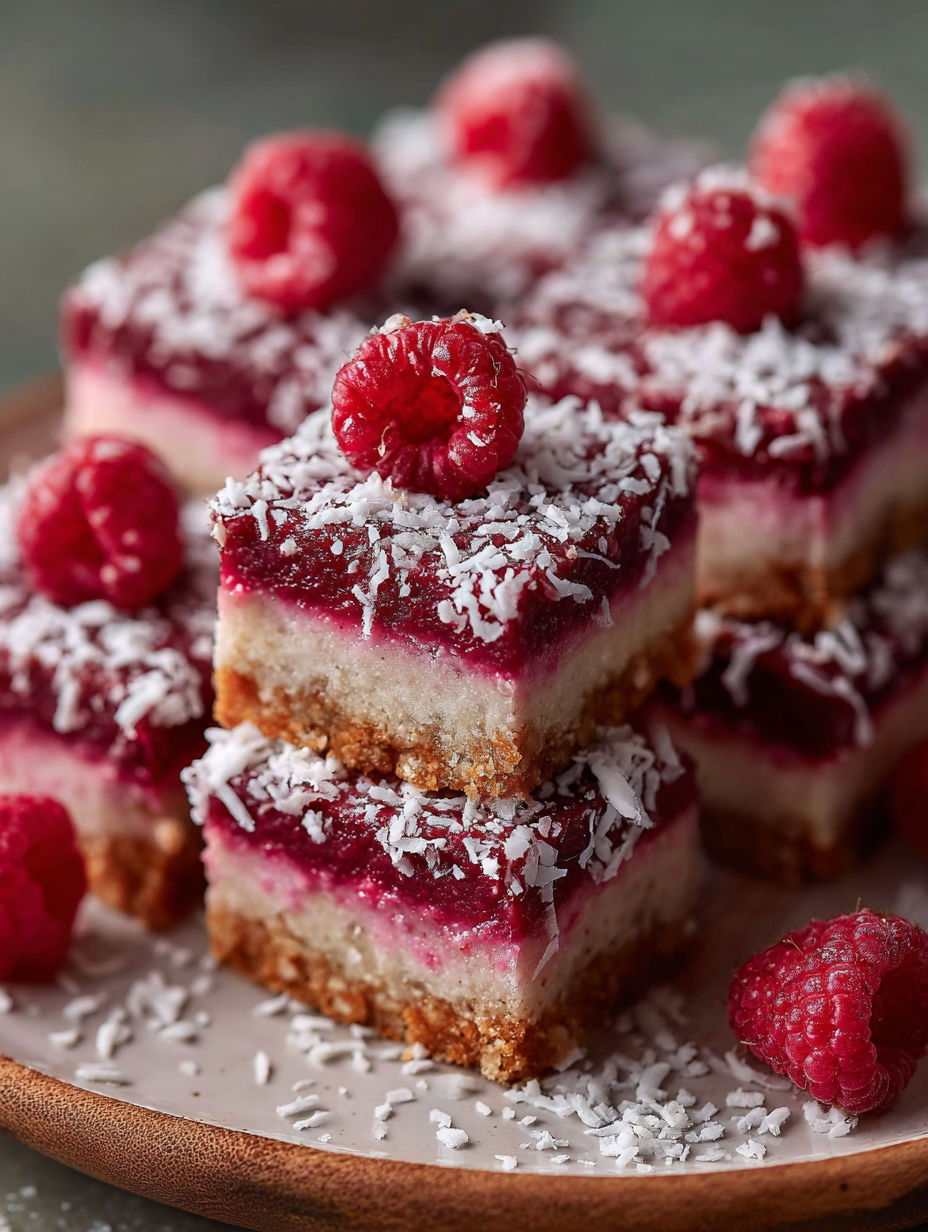 Une tarte aux fraises garnie de raspberries et de coconut.