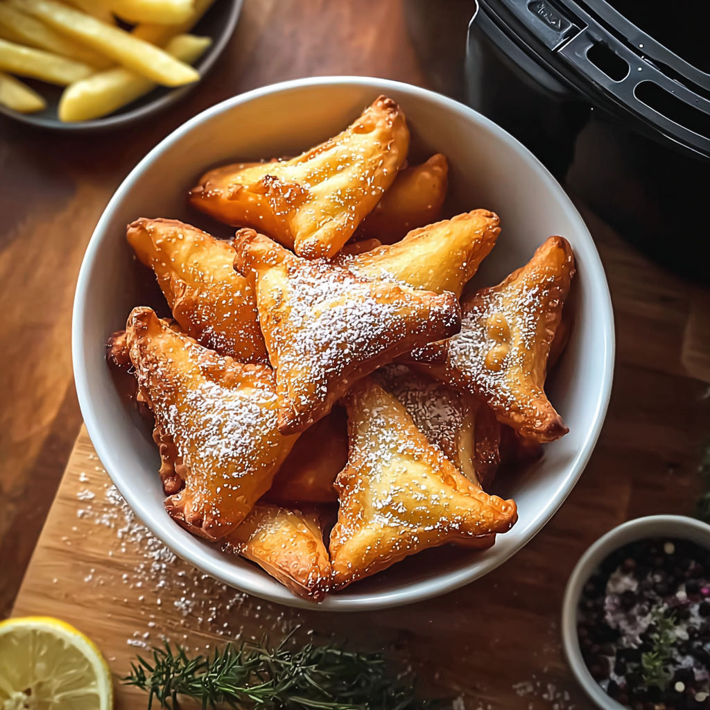 Une assiette de crêpes sucrées et salées, avec des crêpes de pâte et des crêpes de pâte sucrée, accompagnées de frites et de citrons.