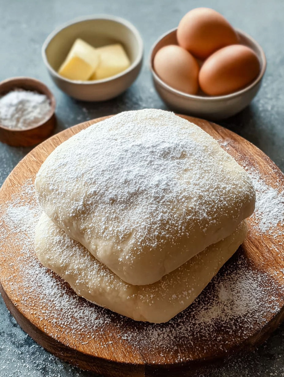 Une pâte pour beignets et brioches est prête à être utilisée.