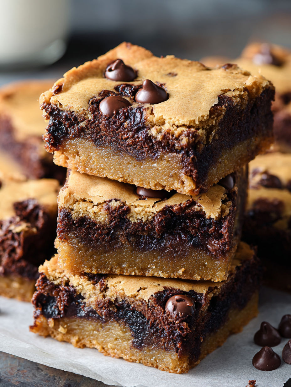 Une barre de chocolat avec des noix et des chocolats sur une table.