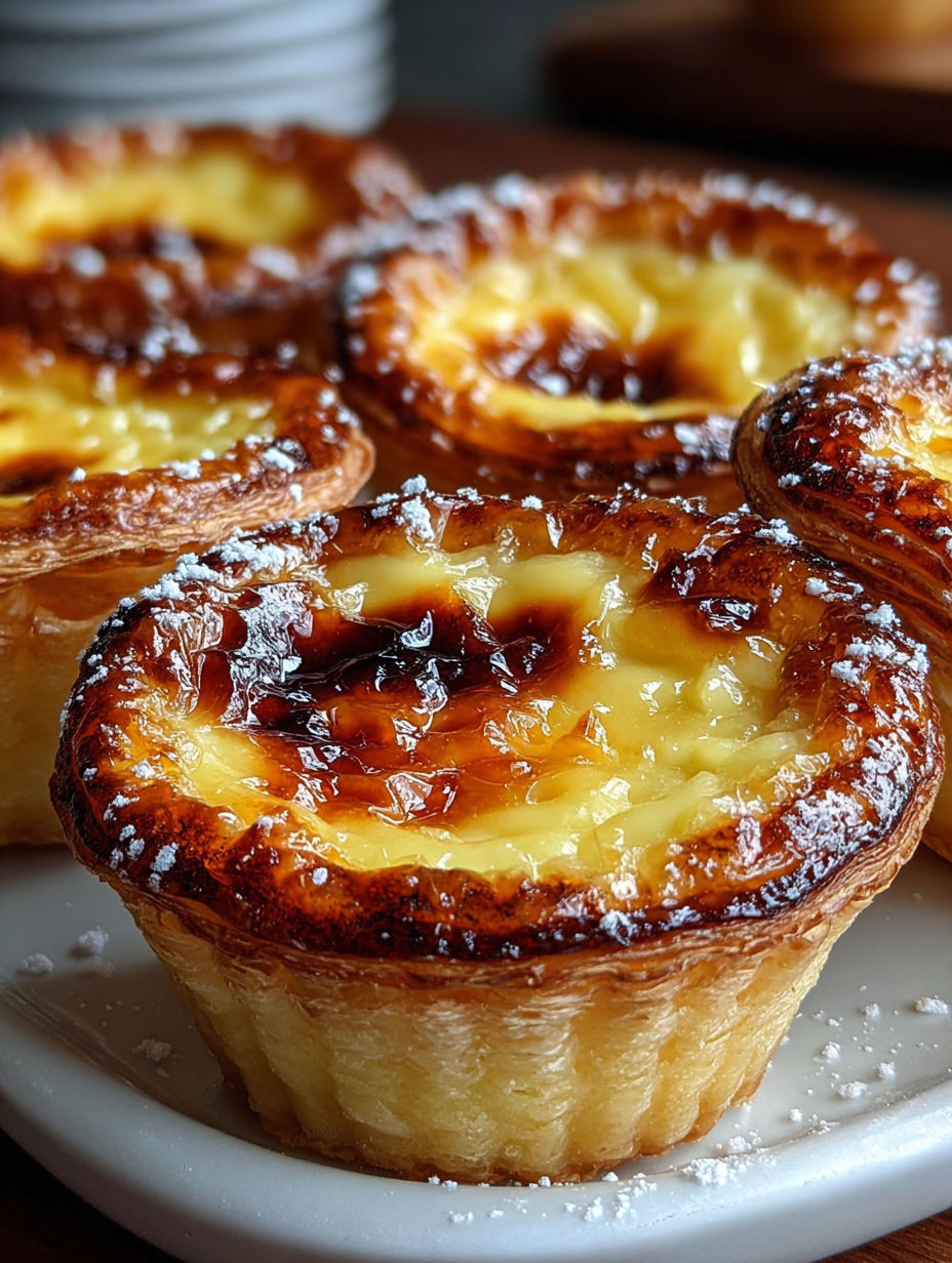 Deserts de chocolat et de lait sur une plaque de verre.