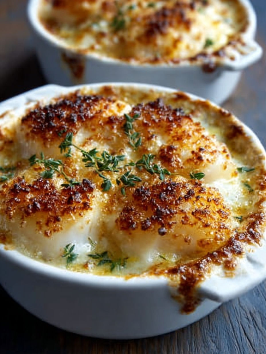 Une explosion de saveurs en simplicité avec ce gratin de cabillaud crémeux.