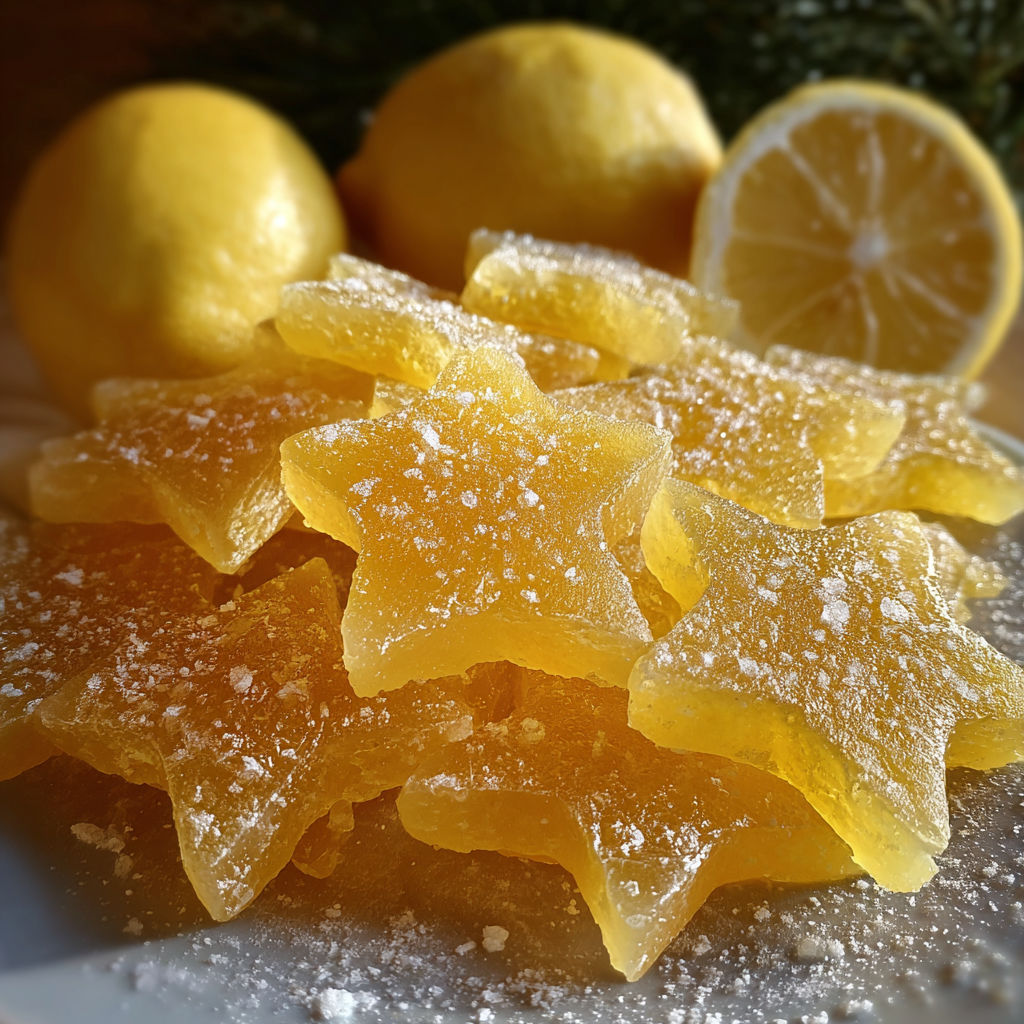 Des crustacés d'orange avec des étoiles de sucre.