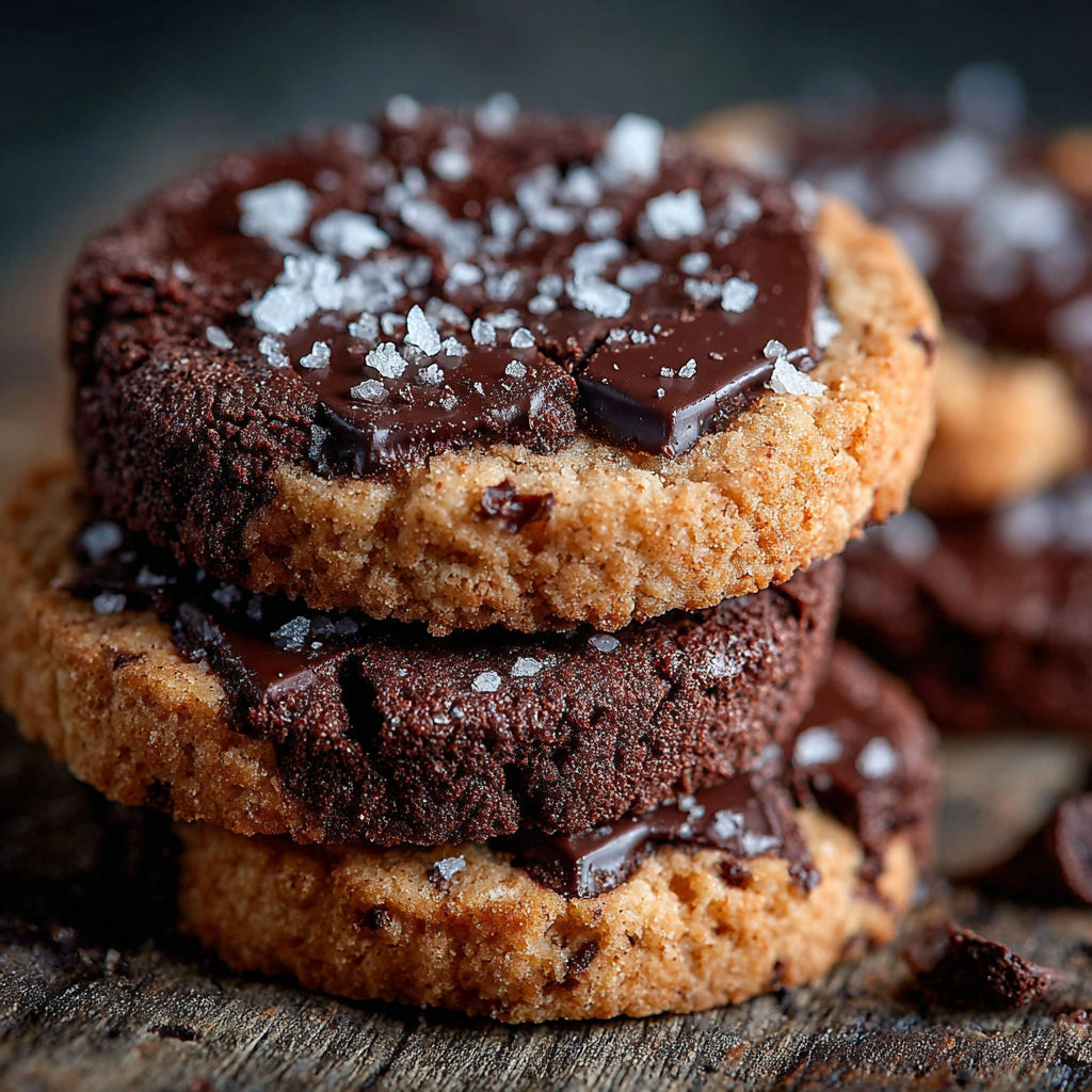 Une recette de Pierre Hermé pour des sablés chocolat à la fleur de sel.