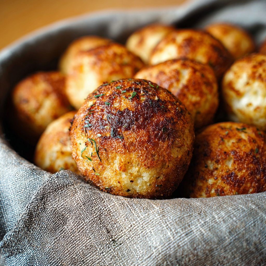 Un sac rempli de polpette di pane, une recette anti-gazpi.