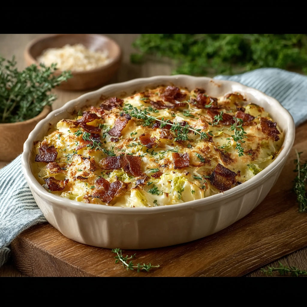 Une recette gourmande et facile à préparer pour la Croziflette poireaux.