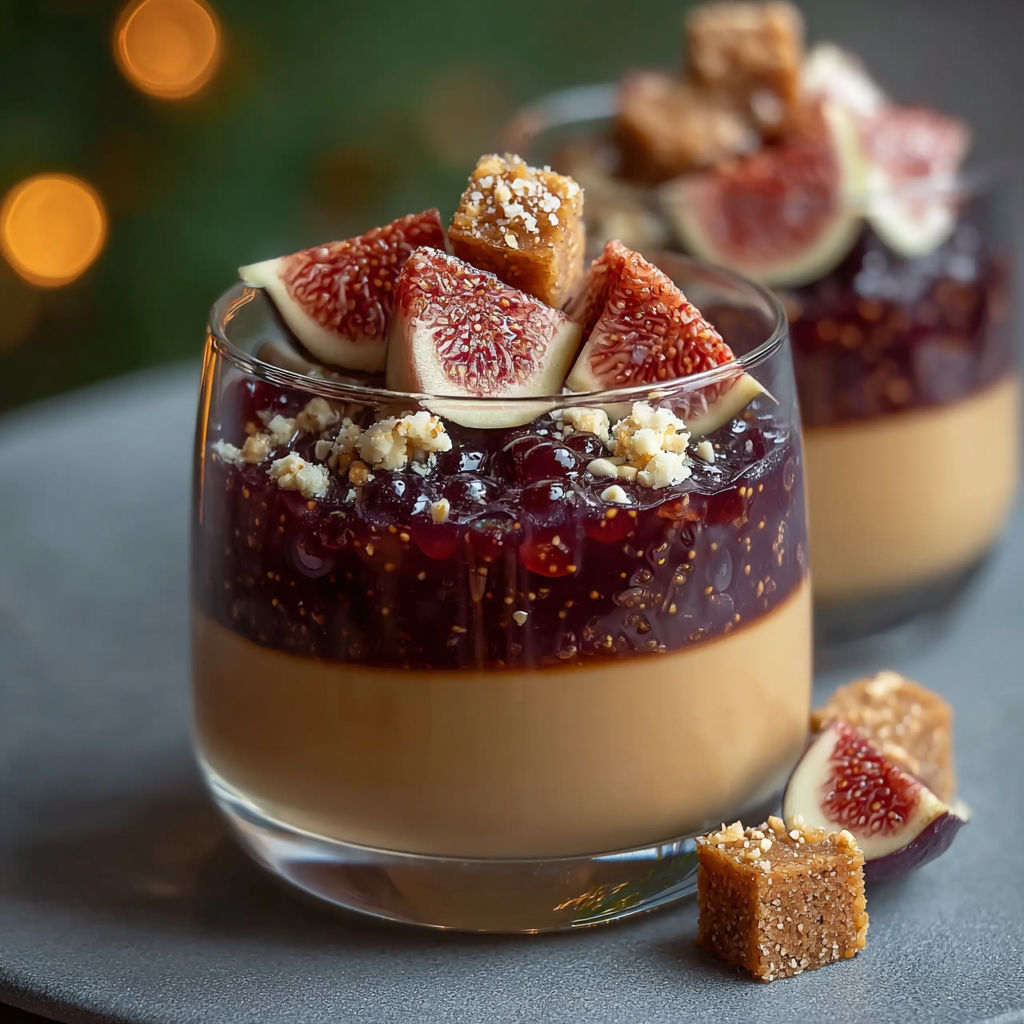 Une tarte au chocolat garnie de fruits rouges et de croutons de chocolat.