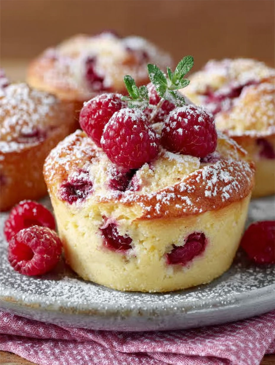 Un dessert aux fruits rouges et aux épinards sur un plateau.