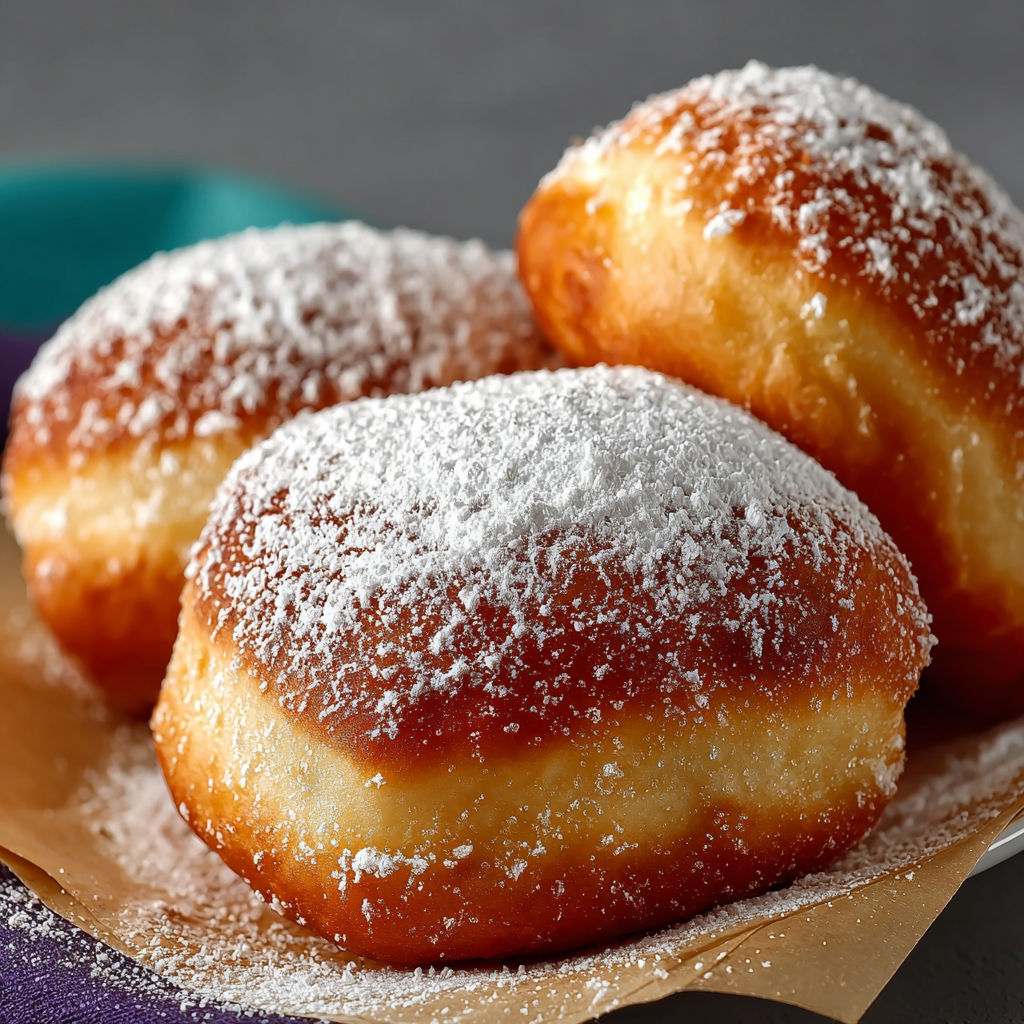 Les donuts sont recouverts de sucre et de graines de café.