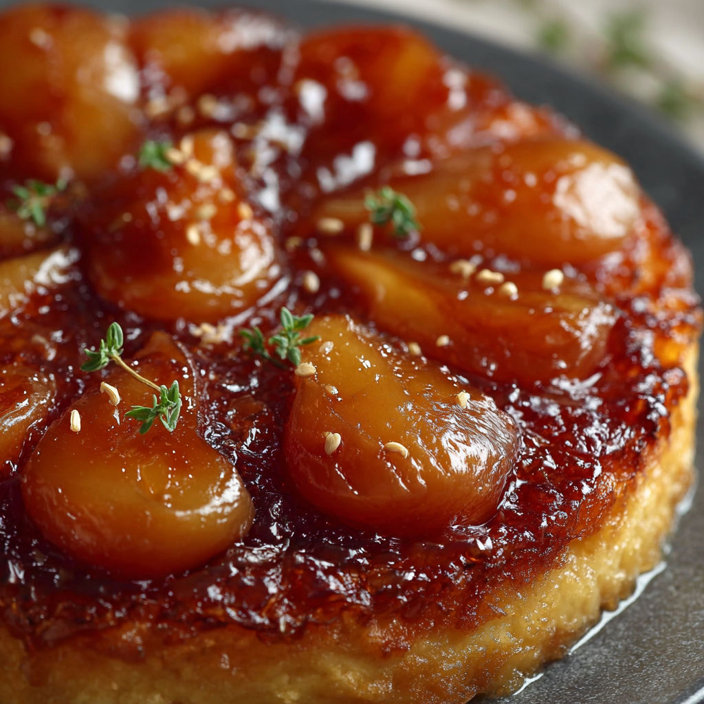 Une tarte aux pommes et épices, avec des pommes et des épices sur le dessert.