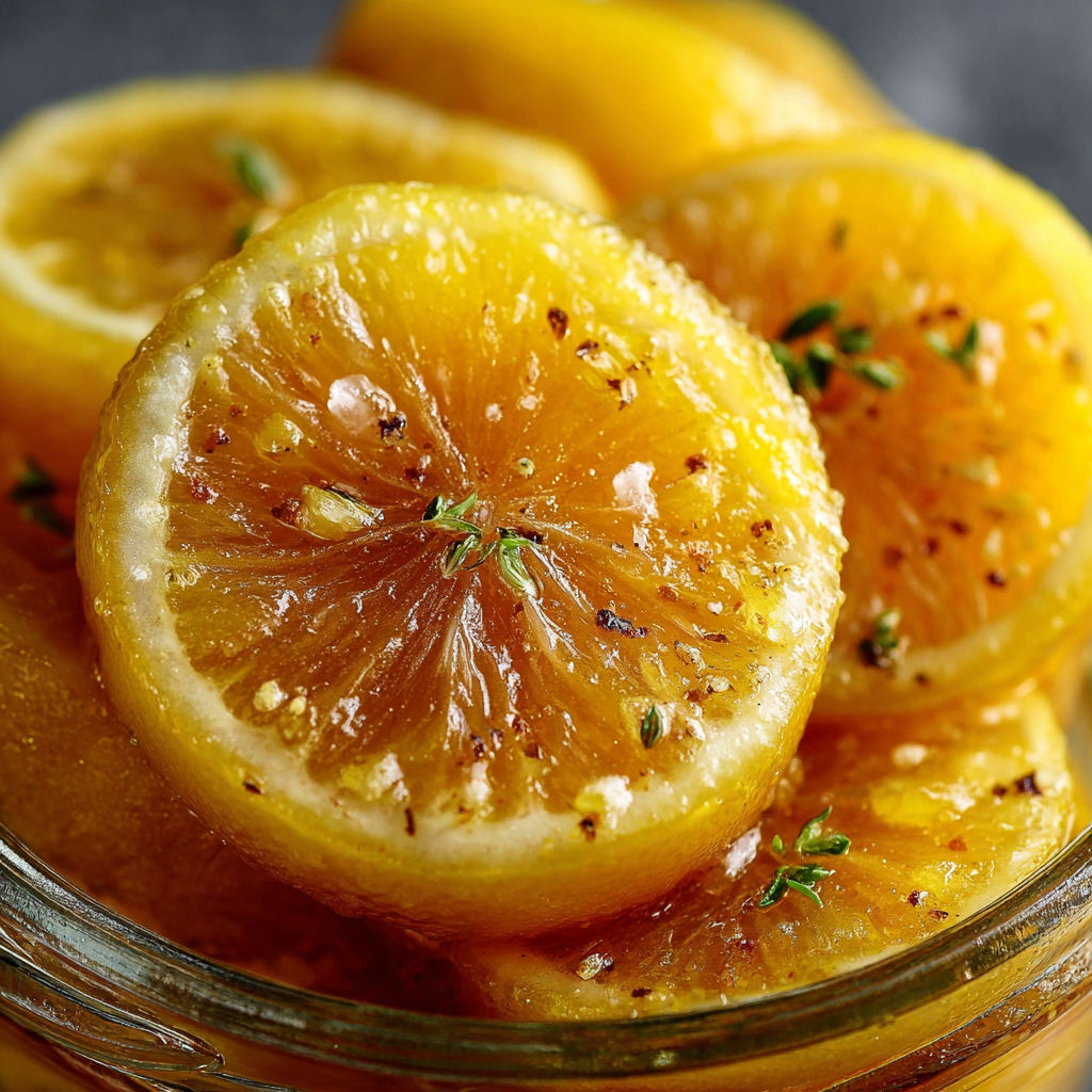 Une salade de citron et de coriandre.