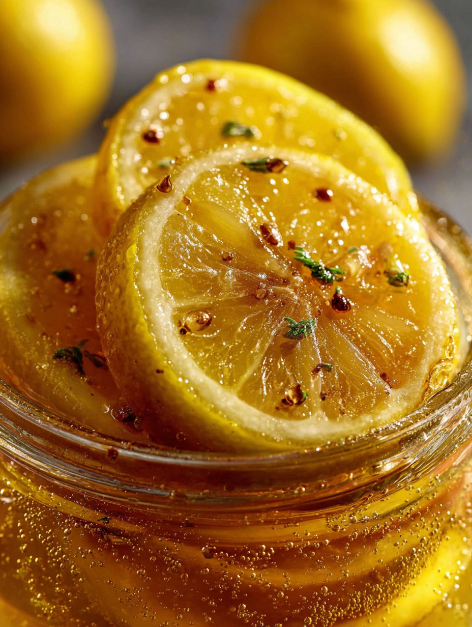 Une cuillère à soupe de citron vert avec des épices.