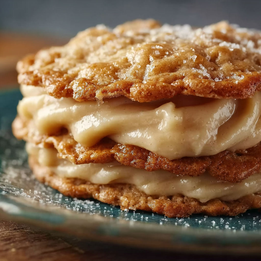 Une pile de biscuits sucrés, garnis de sucre et de beurre, sur un plateau.