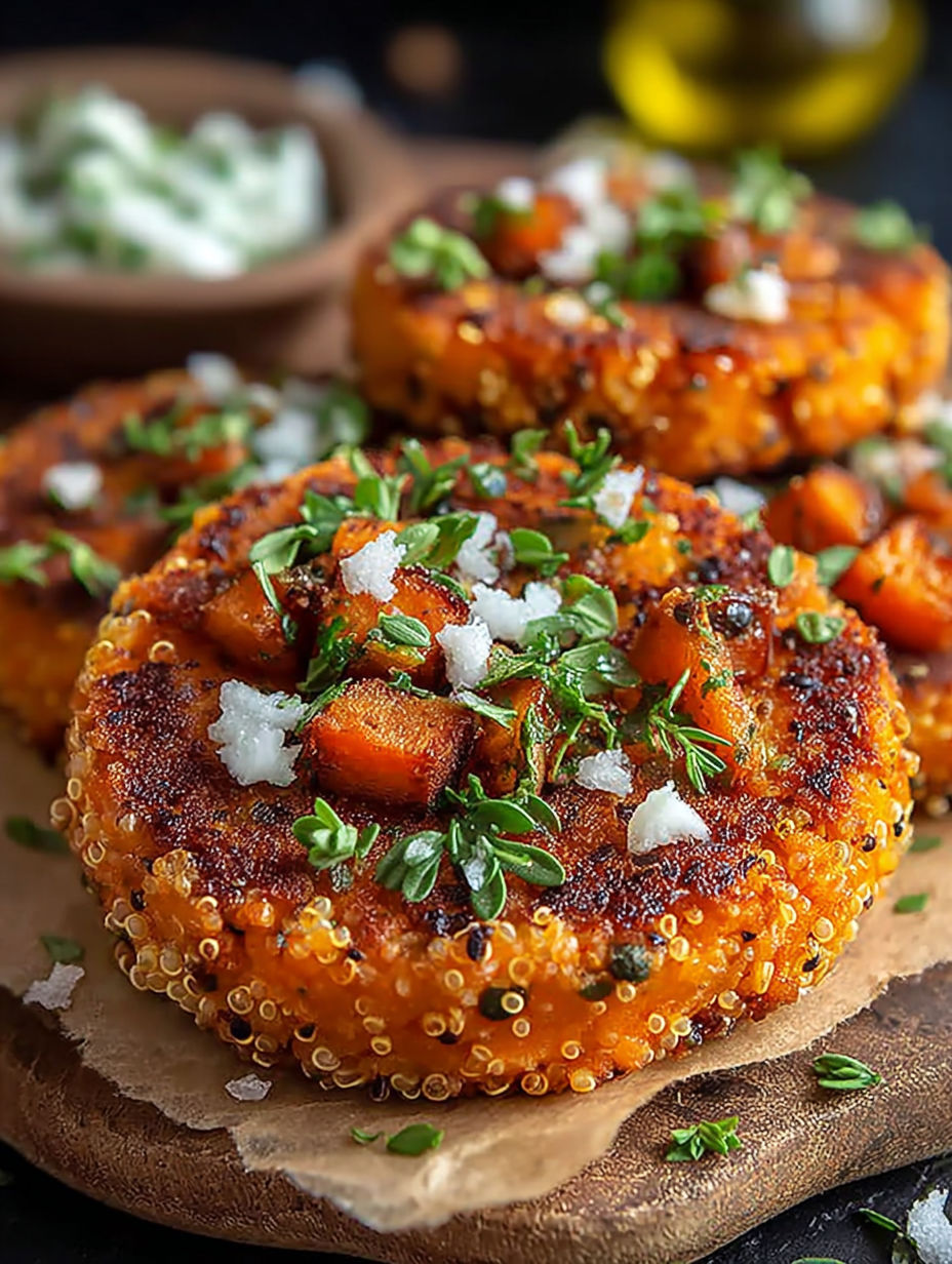 Une recette de pâtes rouges avec des épinards et des herbes.