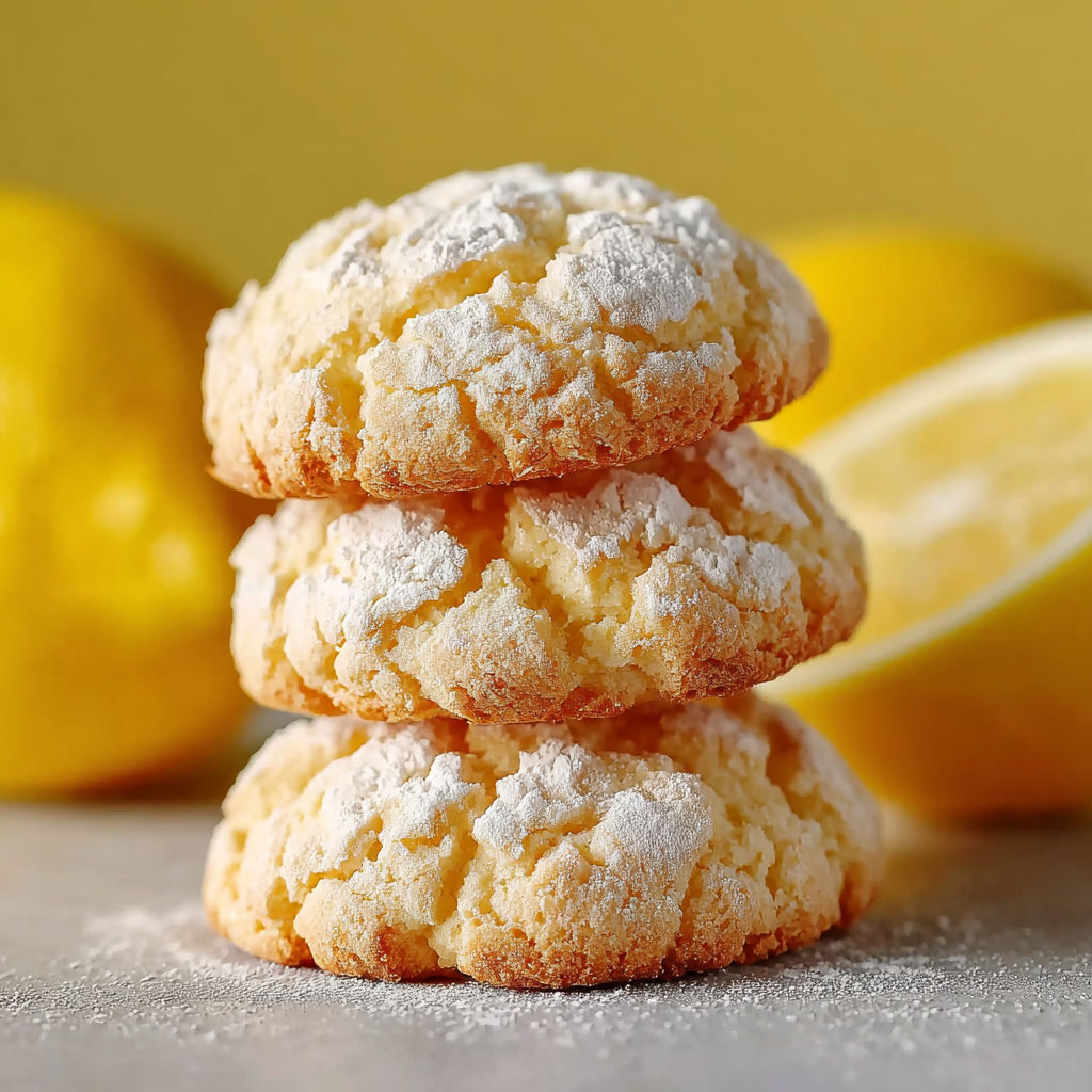 Les biscuits fondants au citron sont un délice facile à réaliser.