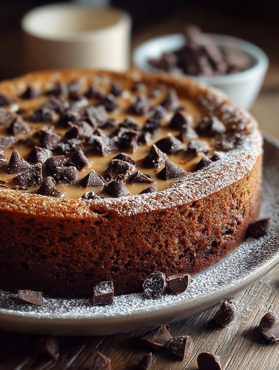 Une tarte aux chocolats recette de chocolat chaud.