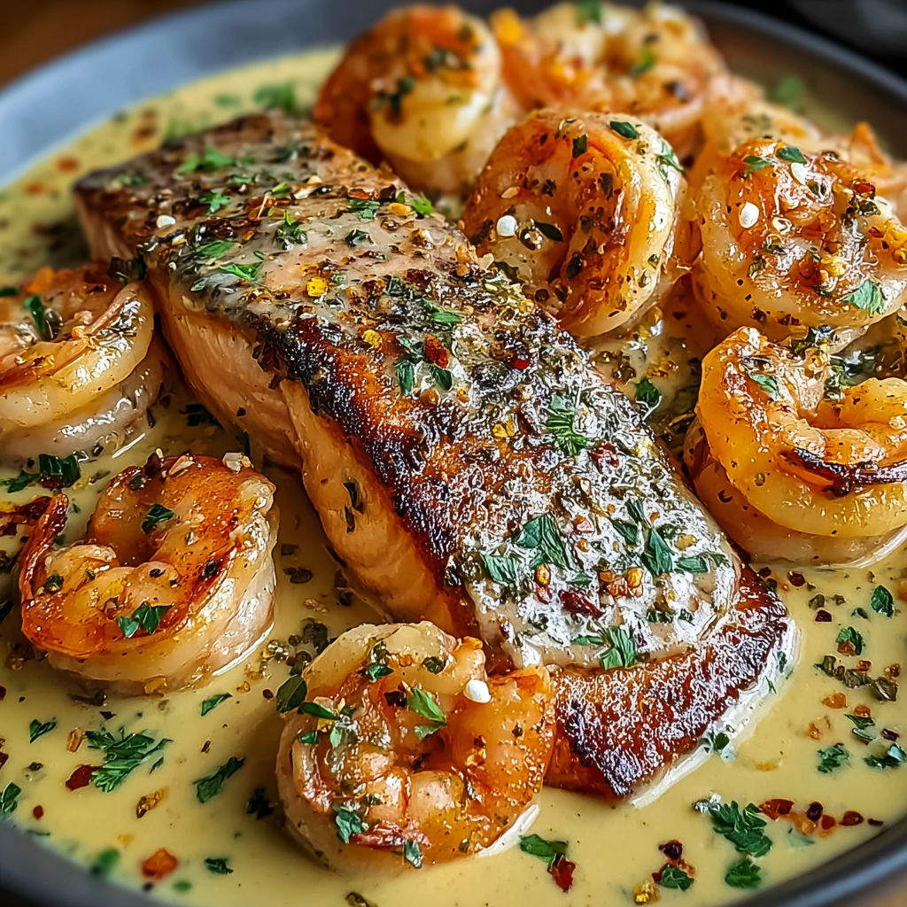 Une recette de poisson grillé avec des légumes et des épices.