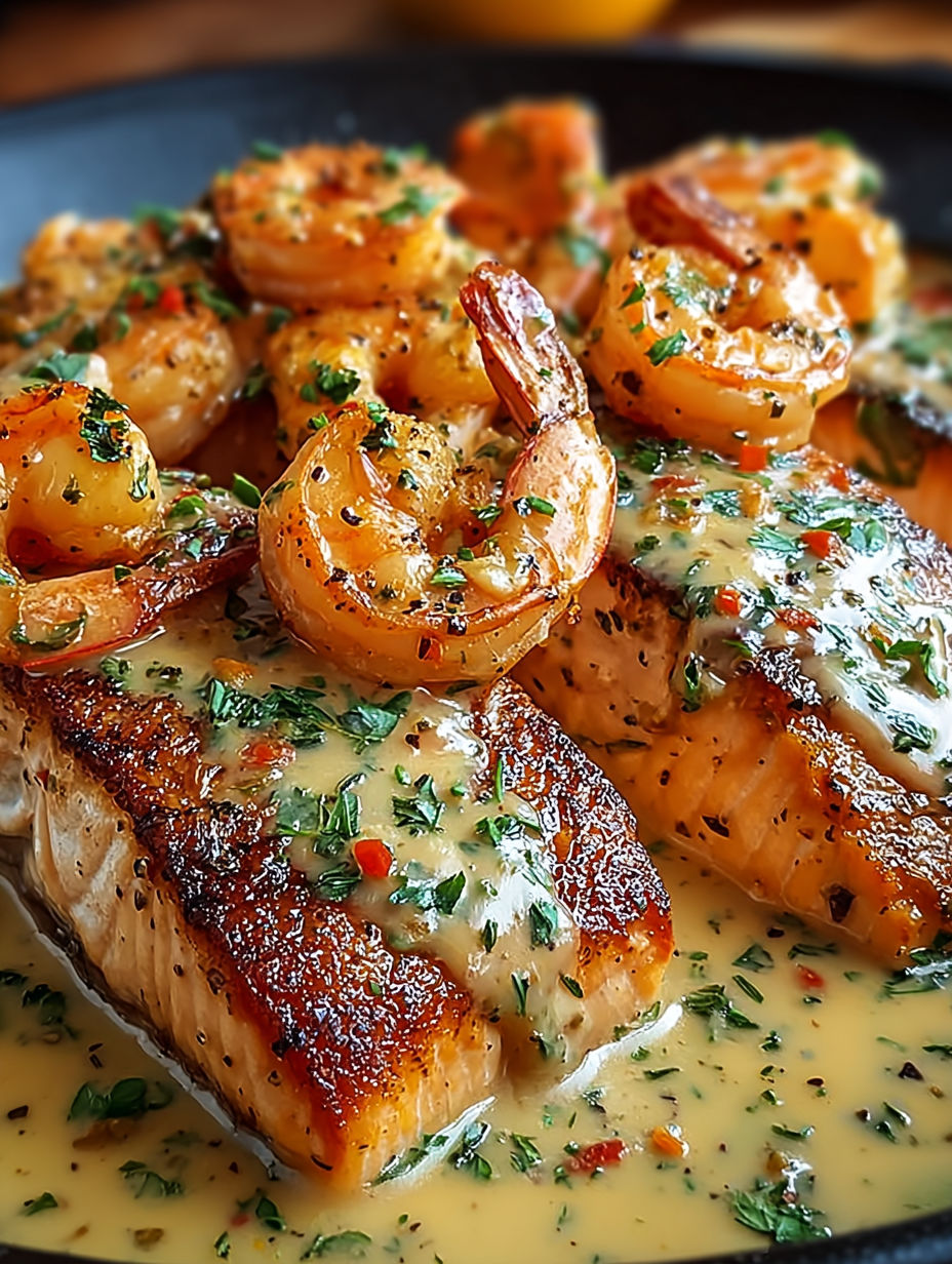 Une poisson grillé avec des légumes verts et des épices, accompagné d'une sauce au yaourt.