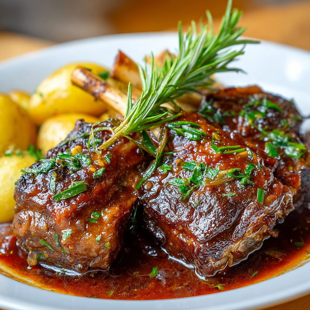 Brasse avec des pommes de terre et des herbes" - Une recette de brasse avec des pommes de terre et des herbes.