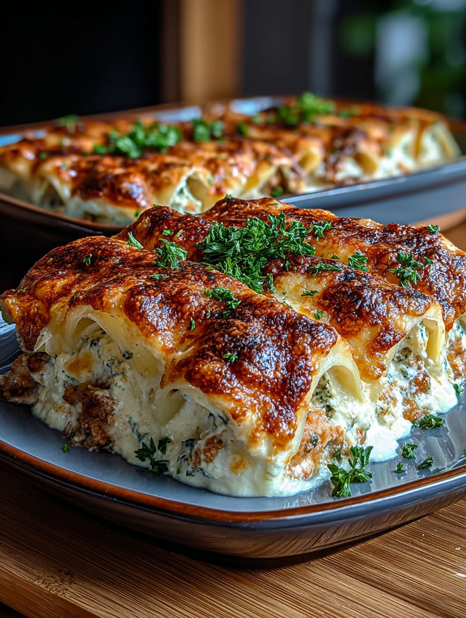 Une tarte au quark et aux herbes, servie sur un plateau en métal.