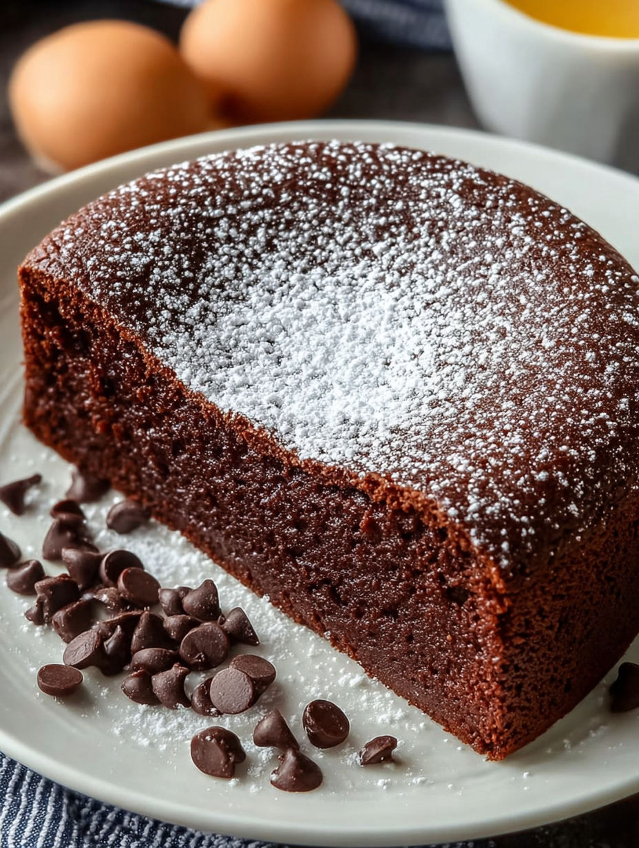 Une tarte au chocolat avec des flocons d'avoine sur le dessus.