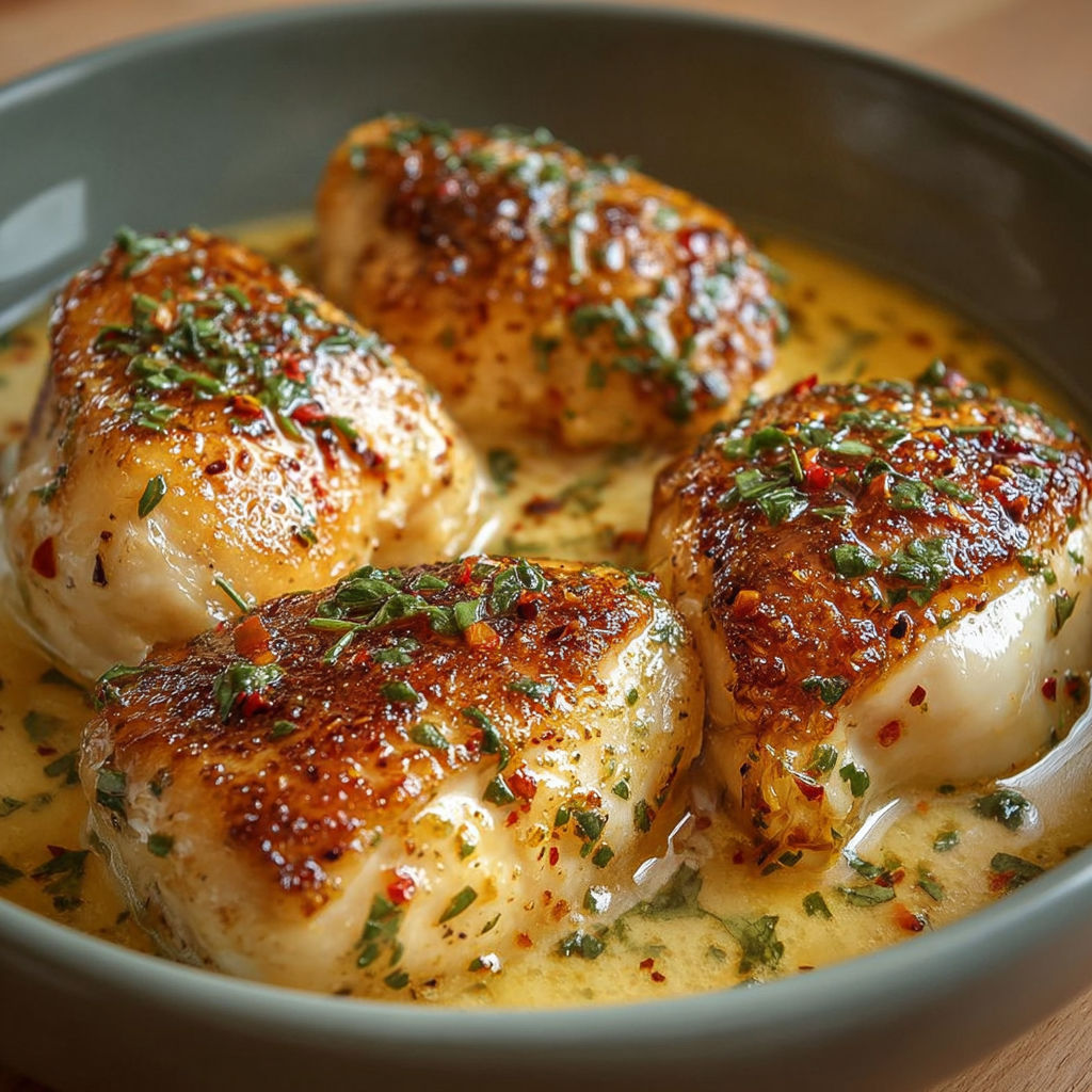 Un bouillon de poisson avec des herbes et des épices.