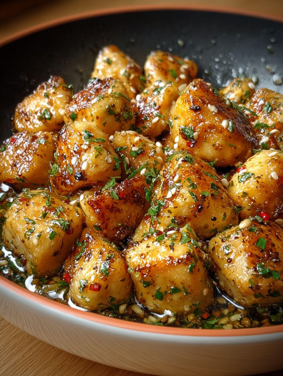 Une recette de pommes de terre frites avec des herbes et des épices.