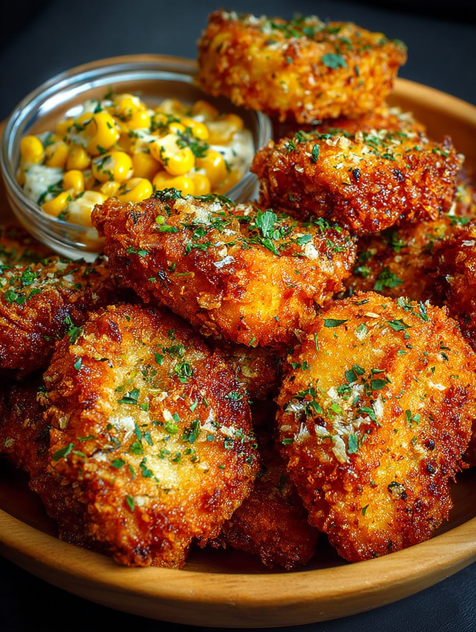 Une recette de pâtes frites avec des légumes et des herbes.