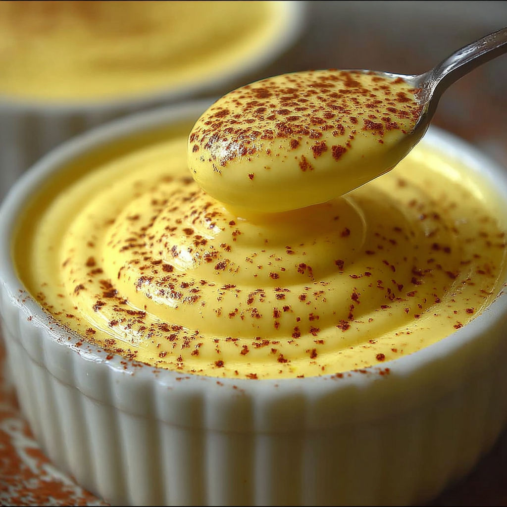Verrine de crème vanille soyeuse, le dessert réconfortant par excellence.