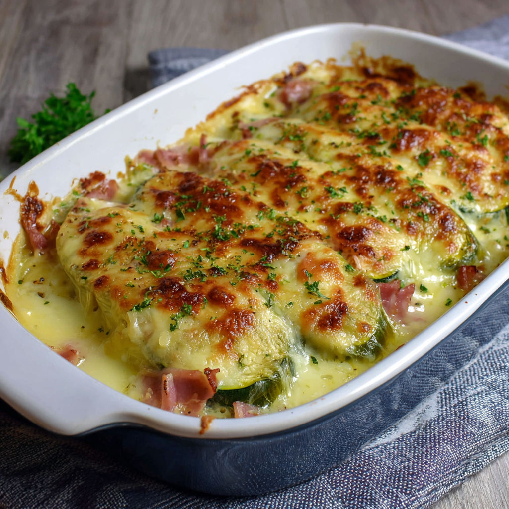 Une tarte au chocolat maison, avec des légumes verts et des herbes, est servie dans un bol en verre.